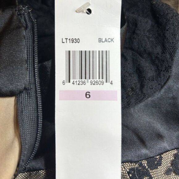 London Times Lace/Satin Dress Wm's Sz 6 Whimsygoth Style - Picture 7 of 9